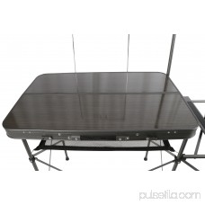 Ozark Trail Deluxe Portable Camp Kitchen Table and Grill Stand 552148854